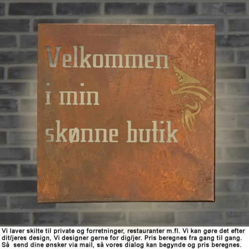 Skilte efter bestilling